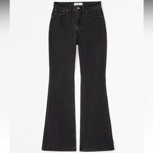 Abercrombie & Fitch Black Vintage Flare Jeans